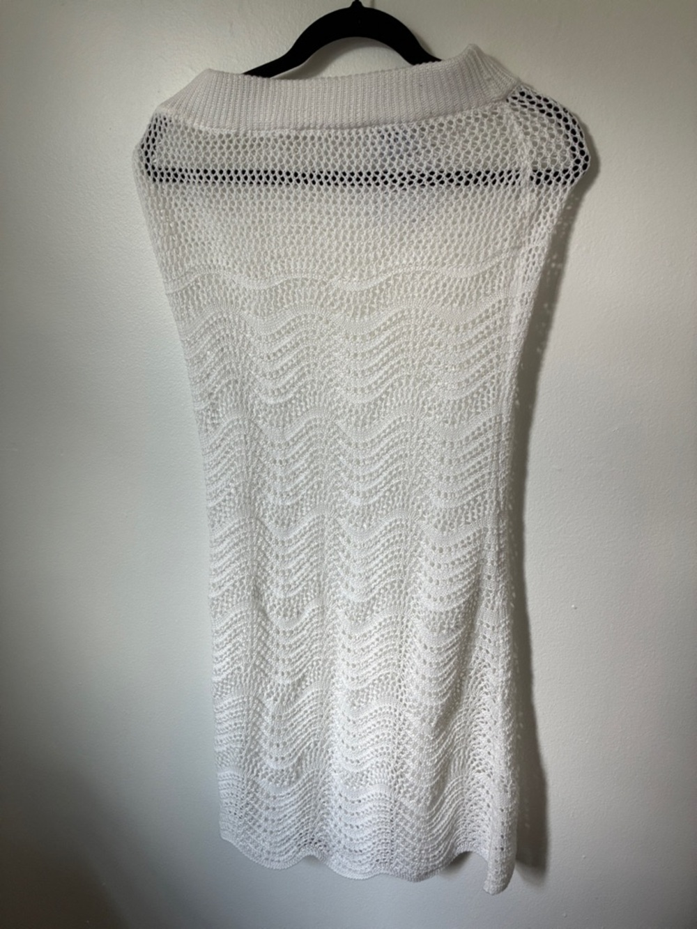 Princess Polly White Crochet Swim Coverup